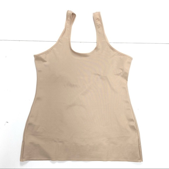TC Fine Shape wear Intimates Firm Control Open-Bust Camisole Tank Nude Beige - Picture 4 of 10